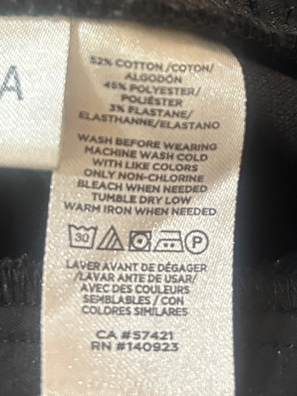 LOFT Black “The Skinny” Ponte knit Ankle Pants size 14